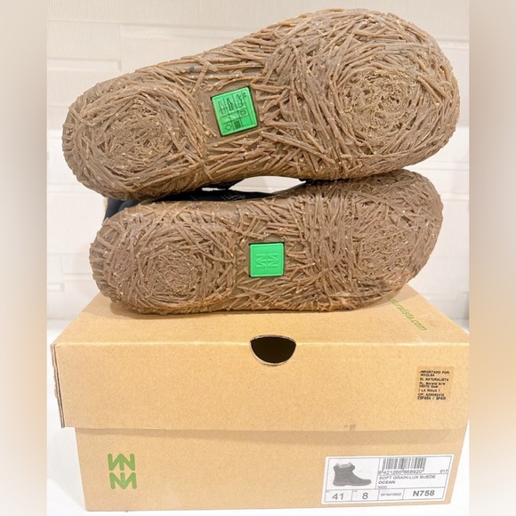 El Naturalista women's boots Size 10, Soft grain- Lux Suede, Ocean, EUR 41 - Picture 5 of 6